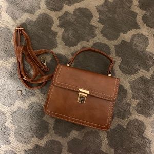Faux Leather Mini Purse